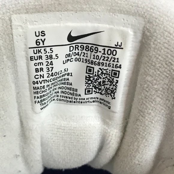 Nike Air Speed Turf Sneakers GS DR9869-100 Unisex Big Kids Size 6Y Atomic Green - Picture 6 of 14